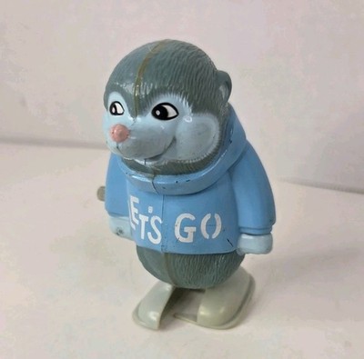 Vintage 1982 Galoob Shirt Tales Secret Super Sleuths Digger Wind-Up Toy