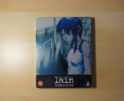 Serial Experiments Lain Steelbook Blu-ray Zavvi | Anime Cyberpunk Y2K