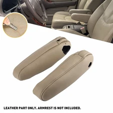 Driver & Passenger Leather Seat Armrest Cover For 2003-2009 Lexus RX 300 330 350