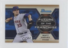 2013 Bowman Draft Future of the Franchise Blue Refractor 132/250 Matt Harvey g9j