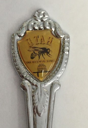 Vintage Souvenir Spoon US Collectible Utah The Beehive State