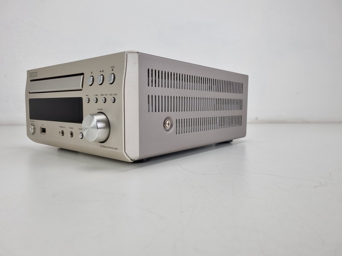 ■DENON　RCD-M37 CDレシーバー Denon RCD-M37-CD Receiver-Fully Working - Cleaned - Remote