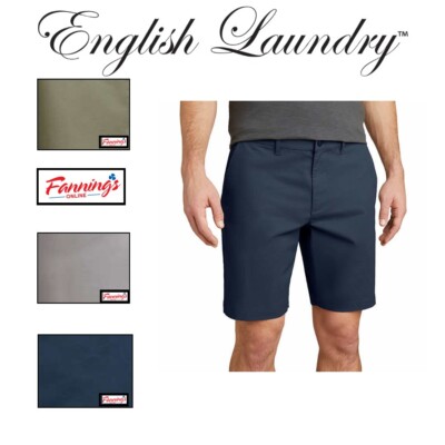 English Laundry Men s Flat Front Short | D22