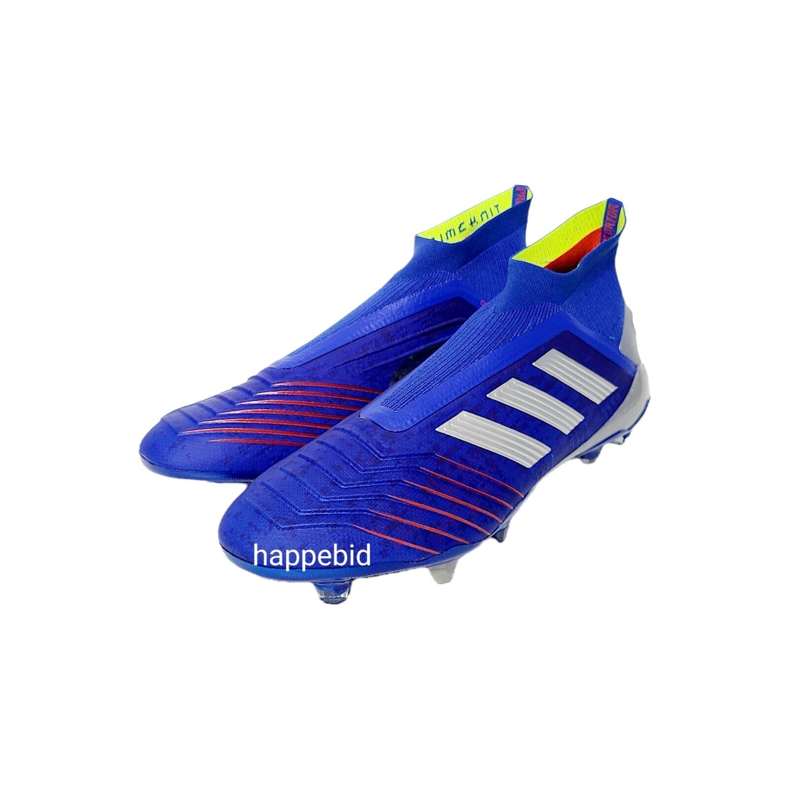 Adidas Predator 19+ FG Boost Primeknit Blue Soccer Cleats Sz 7.5 NEW F35613  RARE