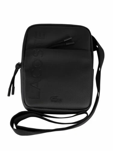 Bolsos y mochilas de hombre negras Lacoste