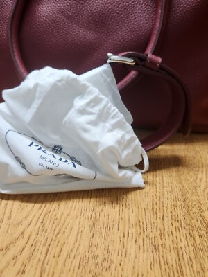 バッグ PRADA Leather Shoulder Bag 2way PRADA 1BA579 2WAY Shoulder Bag Logo 1BA579 Handbag Color Cerise