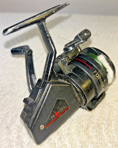 Fixed Spool Spinning Reel PROFISH FORMULA 2 Open Face Vintage