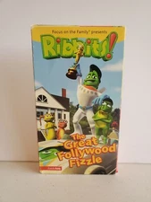 Ribbits!: The Great Follywood Fizzle VHS Tape ZonderKids Christian