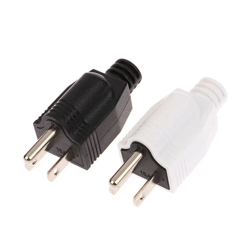 American Detachable Plug American 5-15P A/C Electrical Power Male Plug Adaptor