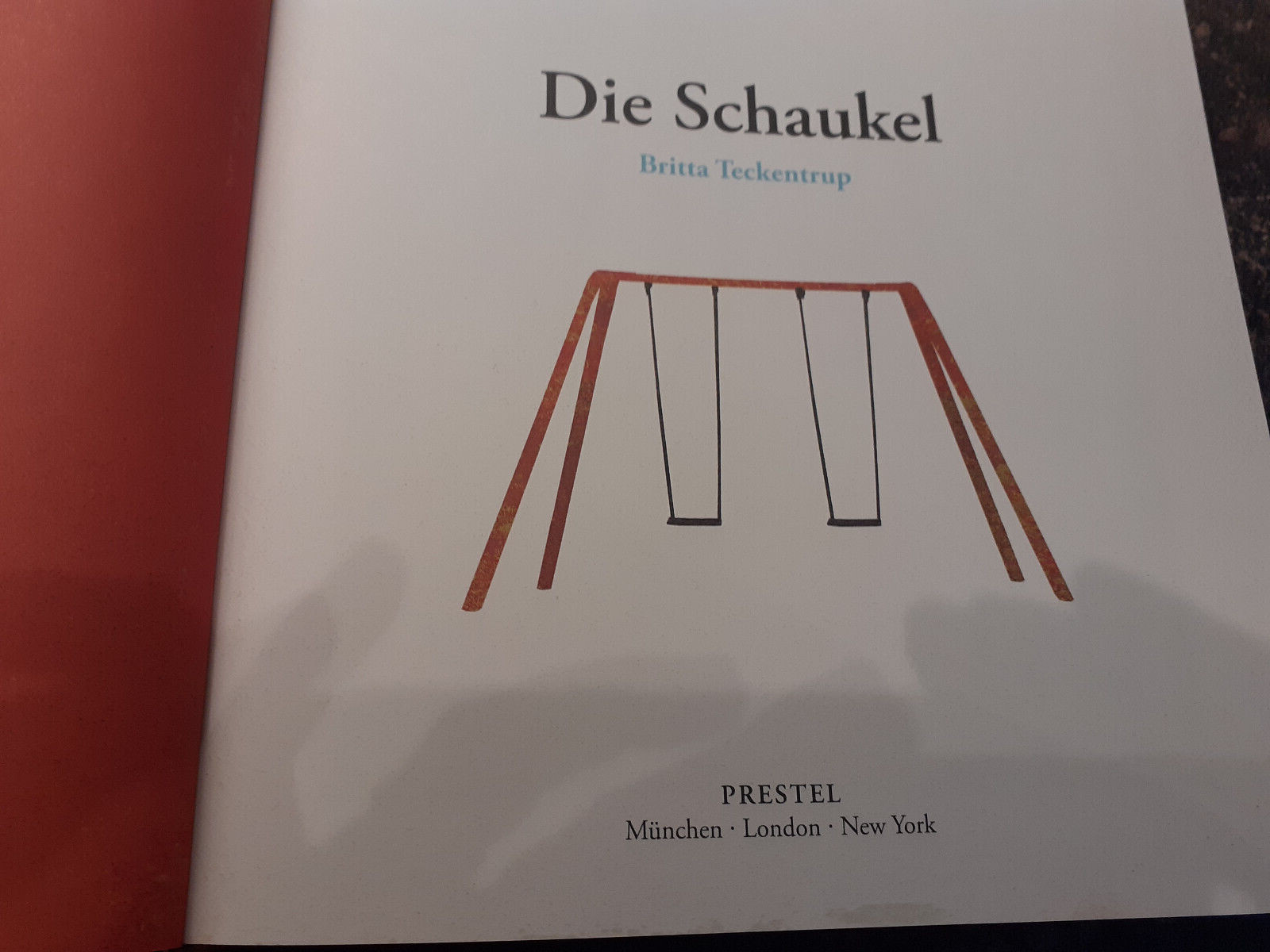 Thumbnail - Bilderbuch Erwachsene " Die Schaukel"