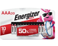 Genuine OEM Energizer MAX Pack of 20 AAA Batteries - Brand New! 6 available
