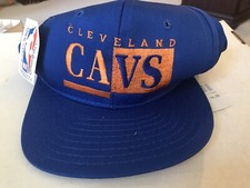 VINTAGE CLEVELAND CAVALIERS SNAPBACK HAT NWTS BEAUTY SIGNATURE SERIES AJD