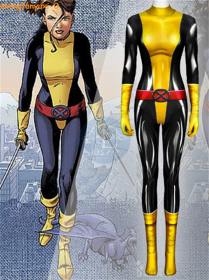 X-Men Shadowcat Cosplay Women Jumpsuit Bodysuit Halloween Party Costume ...