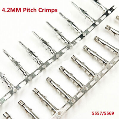 4.2mm Pitch Crimps Connectors 5557/5569 Contact PCB Terminal  Plug Female/Male