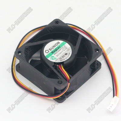 New SUNON PMD1206PTV1-A 6025 Fan Connector 12V 4.3W 3 wire 60x60x25mm