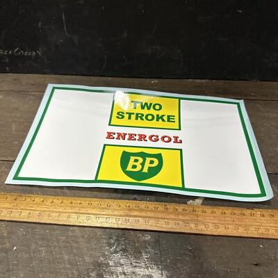 BP Two Stroke Energol New Decal