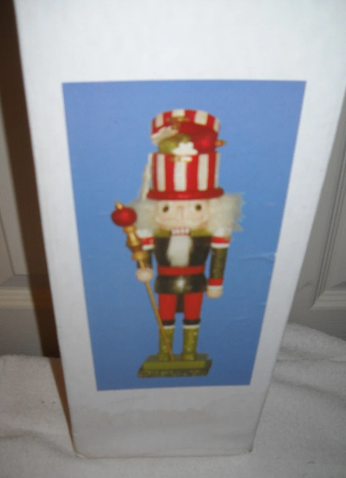 #11655 NIB Kurt Adler Collectibles Wooden Nutcracker