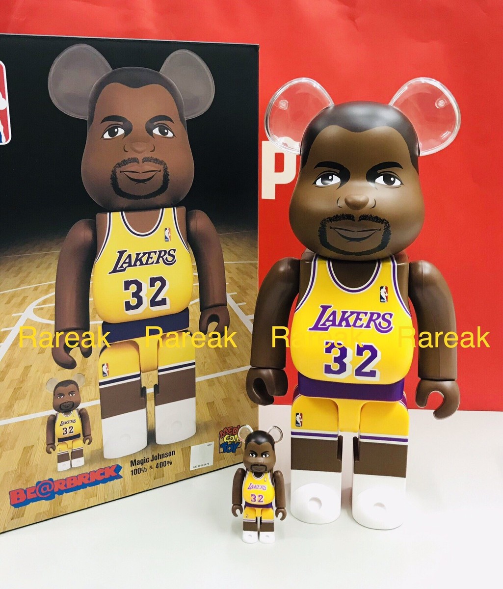 BE@RBRICK×Magic Johnson 100%＆400%（MEDICOM TOY OFFICIAL