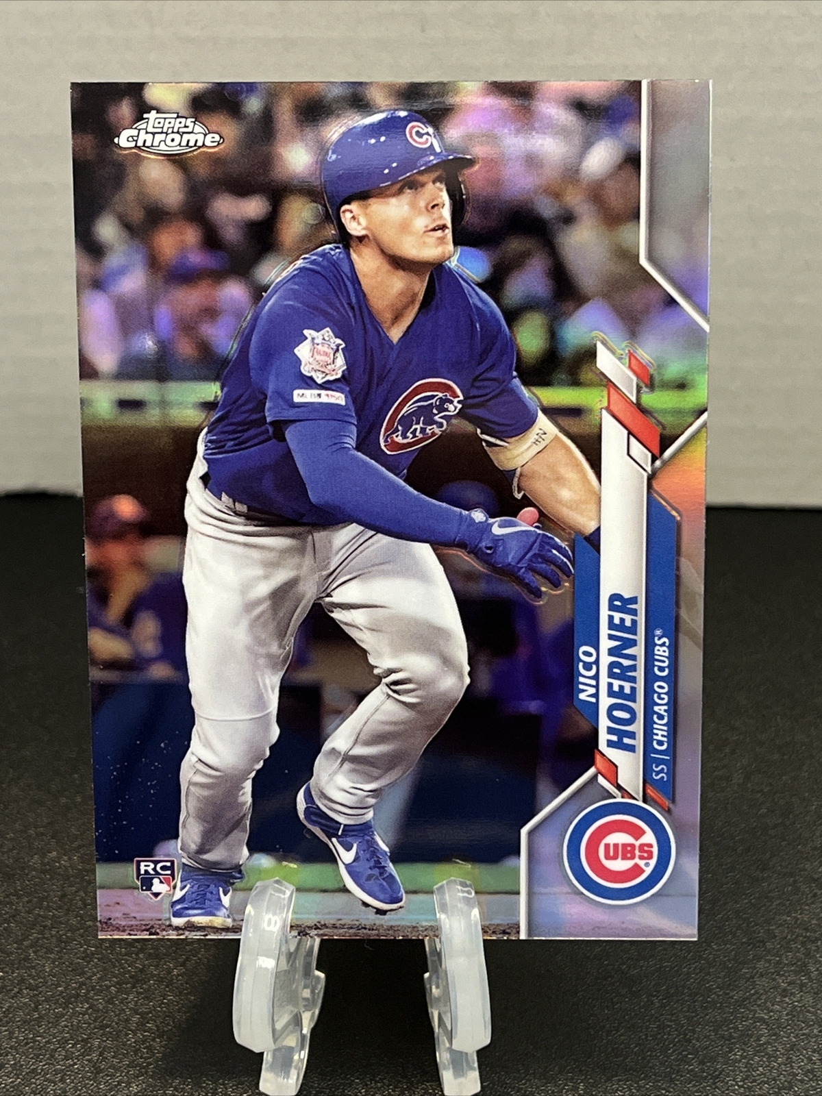 Nico Hoerner 2020 Topps Chrome Refractor RC #161 Chicago Cubs Rookie