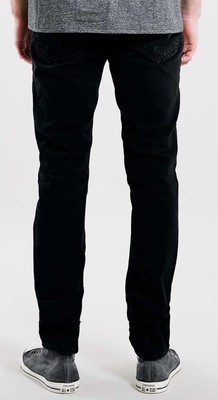 Topman - Pantalon de jogging plissé droit en jacquard - Noir