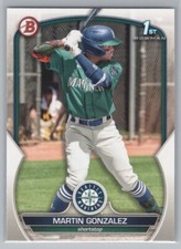 2023 Bowman #BP-28 Martin Gonzalez Prospects