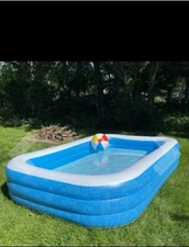 Summer Fun with the Ej Blow Up Pool - Ultimate Inflatable Oasis for families.