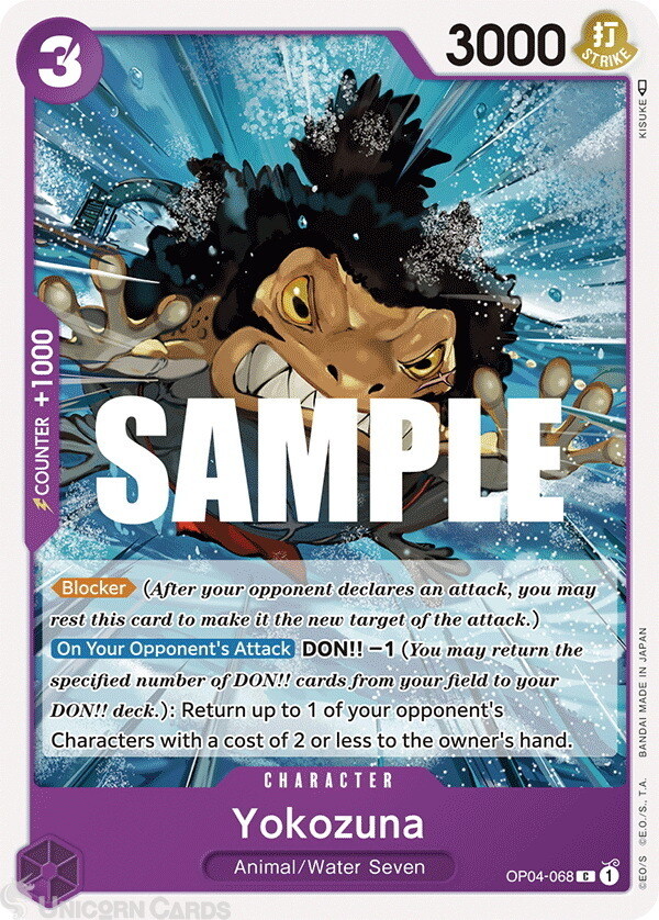 OP04-068 Yokozuna :: Common One Piece TCG Card