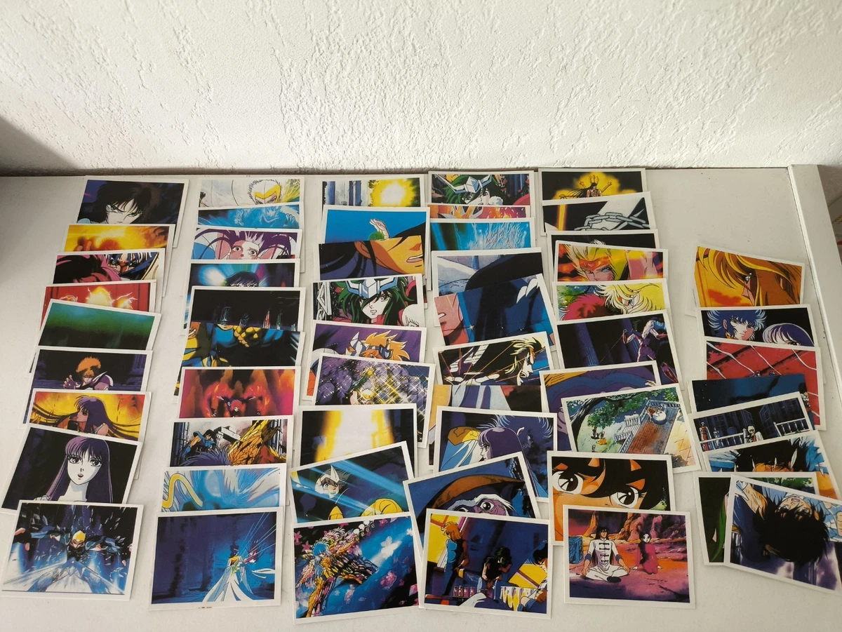 12 Images Dorées Chevaliers Du Zodiaque – Panini – Album SFC – Années 80