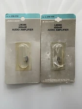 Radio Shack Archer LM386 400mW Audio Amplifier 276-1731 Set of 2 NOS