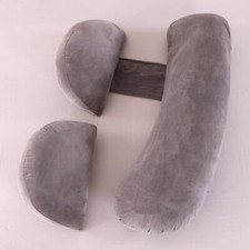 Velvet Pregnancy Pillow Detachable Pillowcase Can Support Buttocks And Legs
