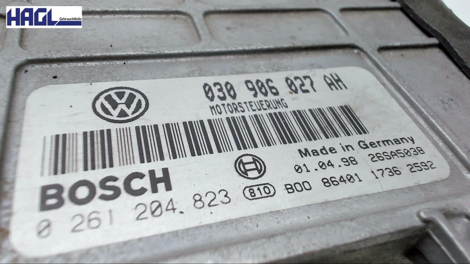 Centralina Motore 0261204823 030906027AH Seat Arosa 1.0 MPI 6 H 37 KW 50 PS - Immagine 2 di 4