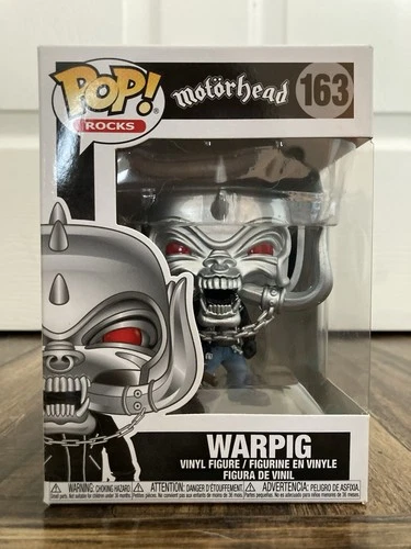 Funko Pop! Rocks - Motörhead: WARPIG (Metallic) - #163 - Vaulted - Nice!