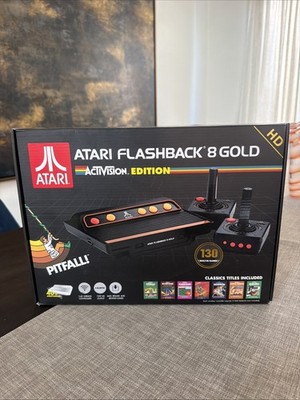 Atari Flashback 8 Gold Activision Edition Home Console Wi-Fi HDMI RCA 130 Games