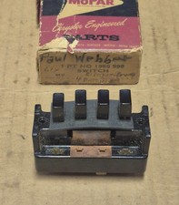 1961-1963 Plymouth Dodge Chrysler Nos Mopar Ac Heater Blower Motor Switch 1961-1963 Plymouth Dodge Chrysler Nos Mopar Ac Heater Blower Motor Switch