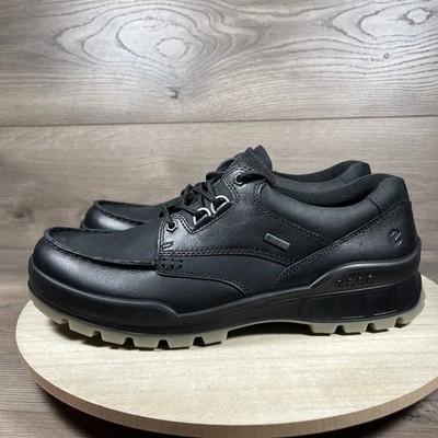 ECCO Track 25 Low GoreTex Black Leather Mens Size US 11-11.5 EU 45 GREAT SHAPE