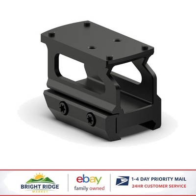 Precision Machined Red Dot Riser Mount, Venom/Docter Footprint, Durable Design