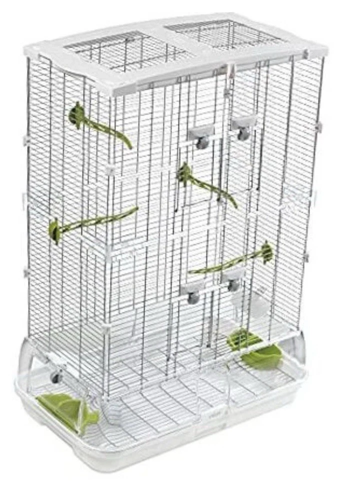 M02 Wire Bird Cage, Bird Home for Parakeets, Finches and Canaries, Tall Medium
Opens in a new window