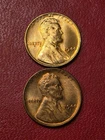 PREMIUM GEM RED BU  1944-P & 1944-S Gem RD  LINCOLN WHEAT CENT PENNY SET MS RED+