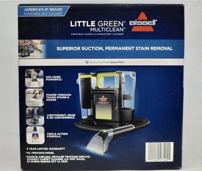 #ad #ad Bissell Little Green Multiclean Portable Carpet amp; Upholstery Vacuum Cleaner $107.97