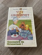 VHS Warner Bros titi et grosminet VF Club Famille