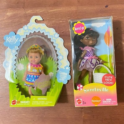 Vintage Y2K Mattel Kelly Doll Lot of 2 Liana Li'l Egg Friend