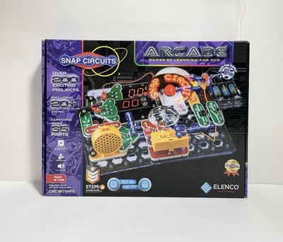 Elenco Snap Circuits Arcade Game Experiment Kit SCA-200 2022 Sealed