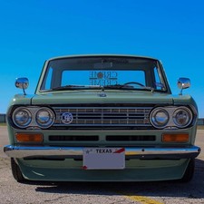 Steel Front Lip Chin Spoiler Fit For Datsun 521 Pickup - Made To Order-ponretro