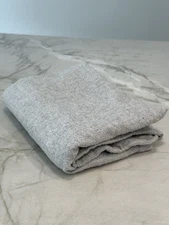 Pottery Barn Euro Organic Cotton Gray Pillow Sham Super SOFT    27"