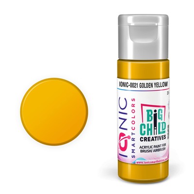 IONIC 0021 SMART COLORS: GOLDEN YELLOW 20ml (by Big Child Creatives | AMMO)