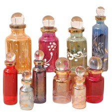 Egyptian Perfume bottles, Empty Glass Mini Bottles for Perfume, Essential Oil...