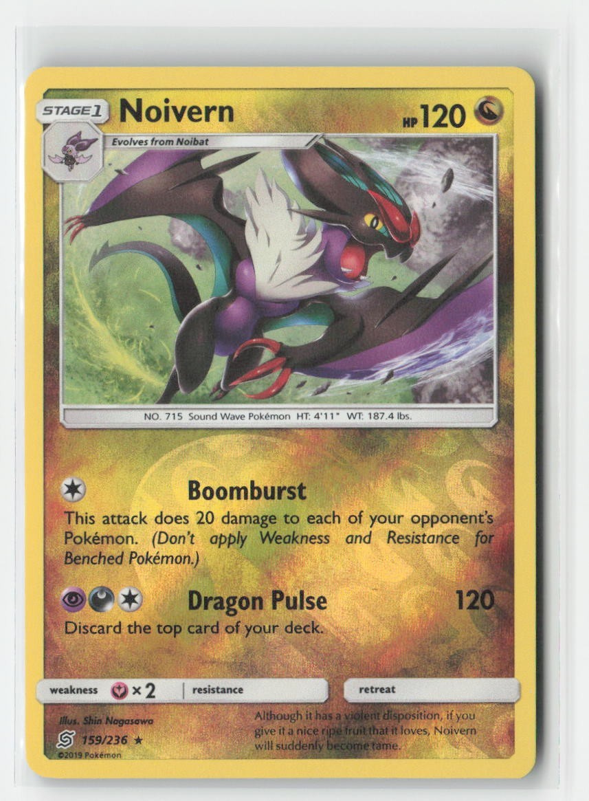 Noivern 159/236 Near Mint Reverse Holofoil