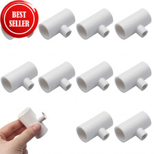 Automatic Chicken Waterer Nipples,10 Pack Tee Fittings Chicken Waterer Kit for P