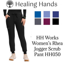Healing Hands HH Works Women s Rhea Jogger Scrub Pant HH050