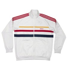 Adidas 'The First TT' Red White Full Zip Track Jacket, Size XL NWT IW3233